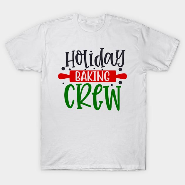 Christmas holiday Bakers T-Shirt by designdaking